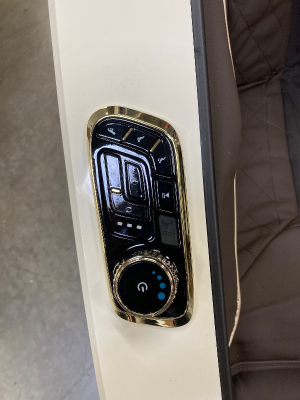 Photo 1 of ***this item has a fault code** HealthRelife 4D Massage Chair Full Body Zero Gravity Recliner - 55“ SL-Track,15 Auto Modes,11 Massage Technique,40 Airbags Massage,with Yoga Stretch,APP Control,Shiatsu Foot Massage(Coffee)