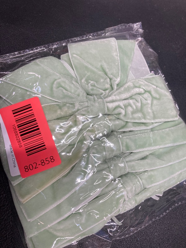 Photo 1 of 6pcs velvet bow
