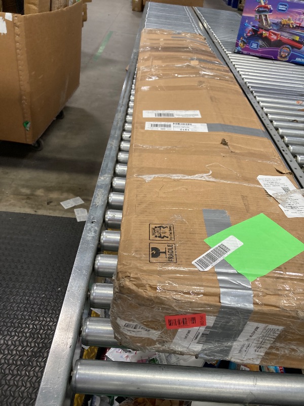 Photo 1 of ***Partial set***
Capri Metal Twin over Twin Size Bunk Bed Frame with 10.63'' Under-Bed Storage & Stairs & Full-Length Guardrail, Noise Free, Heavy-duty, Black