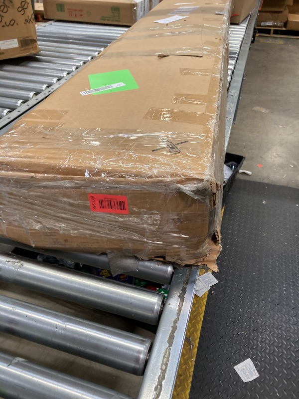 Photo 1 of ***Parts only***
Capri Metal Twin over Twin Size Bunk Bed Frame with 10.63'' Under-Bed Storage & Stairs & Full-Length Guardrail, Noise Free, Heavy-duty, Black
