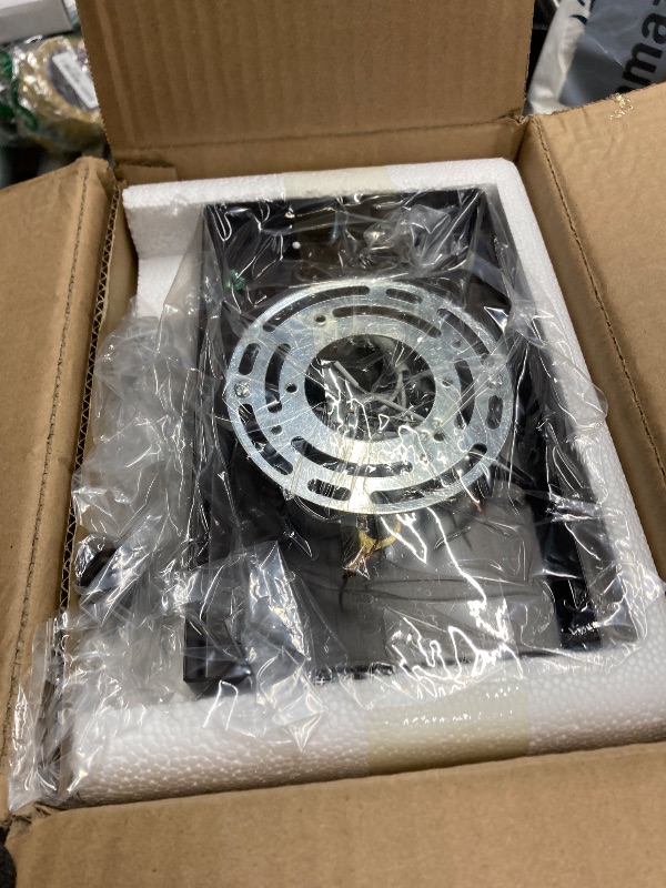 Photo 1 of ****Factory seal****
****Open to show****

Indoi 4 Light Bathroom Light Fixtures, Oil-Rubbed Bronze Modern Vanity Lights with Clear Glass Shades, Bathroom Wall Lamp for Mirror Living Room Cabinet