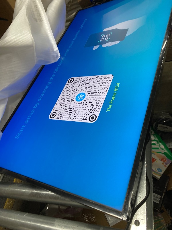 Photo 1 of ****Factory seal****
****Open to show****
****Box damage***
Samsung 43-Inch Class The Frame LS03F 4K QLED Smart TV (2025 Model) Slim Fit Wall Mount, Modern Frame Design, NQ4 AI Gen2 Processor, Art Mode, Artful Picture Quality, Samsung Vision AI, Alexa Bui