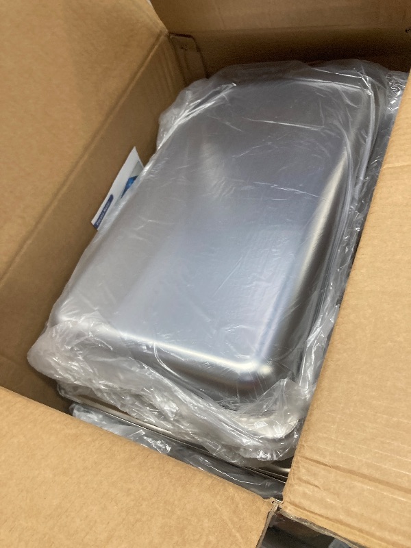 Photo 1 of 
Chafing Dish Buffet  Pack: TINANA 8QT Stainless Steel Chafing Dishes for Buffet, Chafers and Buffet Warmers Sets for Parties, Events, Wedding, Camping, Dinner
