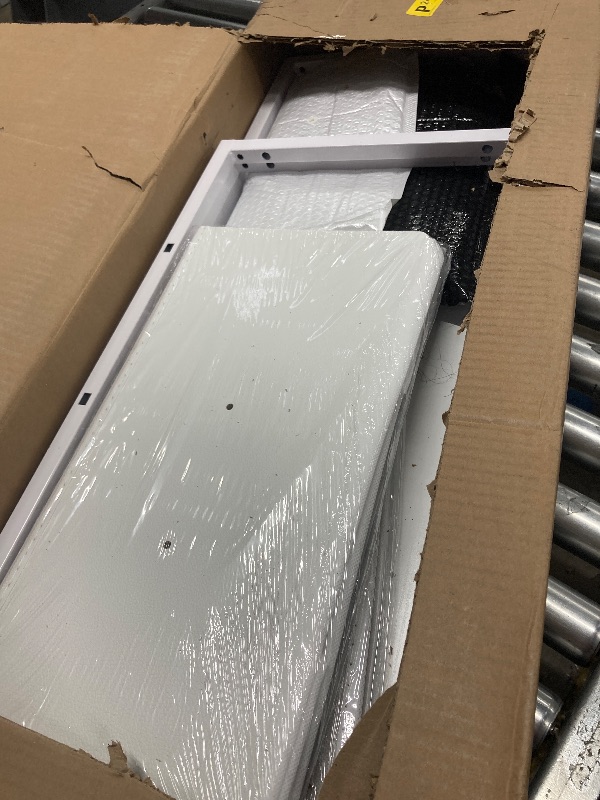 Photo 1 of ***PARTS ONLY****
Unionly 55W 10-Drawers Dresser with 2 Open Storage Shelves, TV Stand Dresser for 55,65 inch TV?with Power Outlets and LED Lights, Fabric Dressers Drawers for Bedroom, Living Room (White)