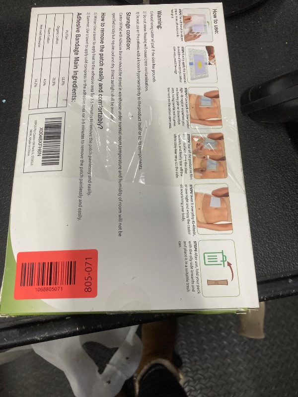 Photo 1 of ******* PACK OF 2***** STFOCE 10pcs Castor Oil Pack Wrap, Transparent Film Castor Oil Pack, No Irritation, Self-Adhesive, No Leakage, Portable, for Home and Travel (1 Count (Pack of 10))