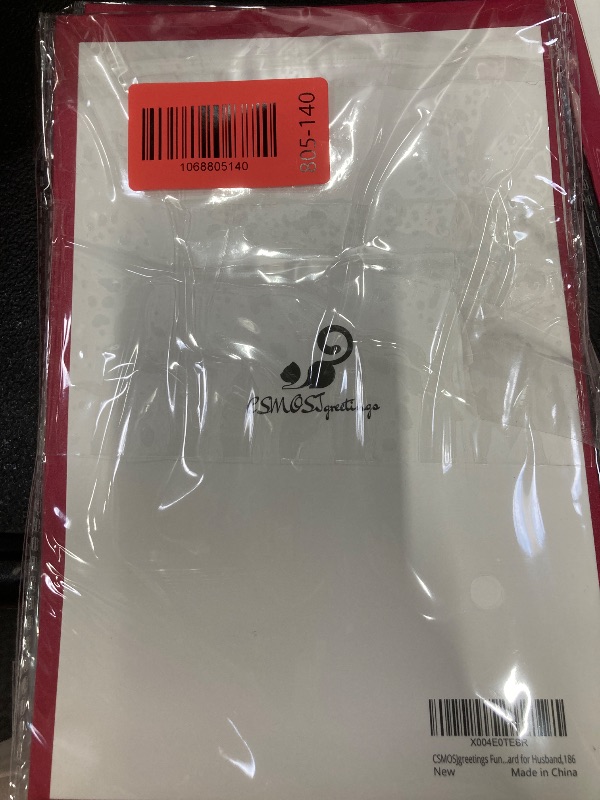 Photo 1 of ***** PACK OF 3****SMOSJgreetings Funny Christmas Card for Husband Men, Lovely Xmas Gift from Wife Women, Merry Christmas to My Amazing Husband