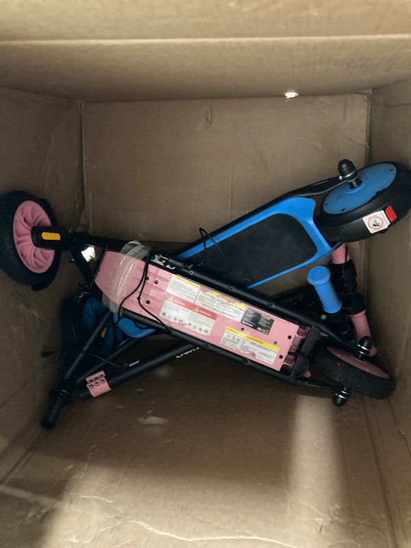 View 2 of ***** PACKOF 2******HOVERMAX Kids Electric Scooter - Ages 6-12, 10mph, 9.3mi Range w/ 7-Color Lights & 7" Tires
