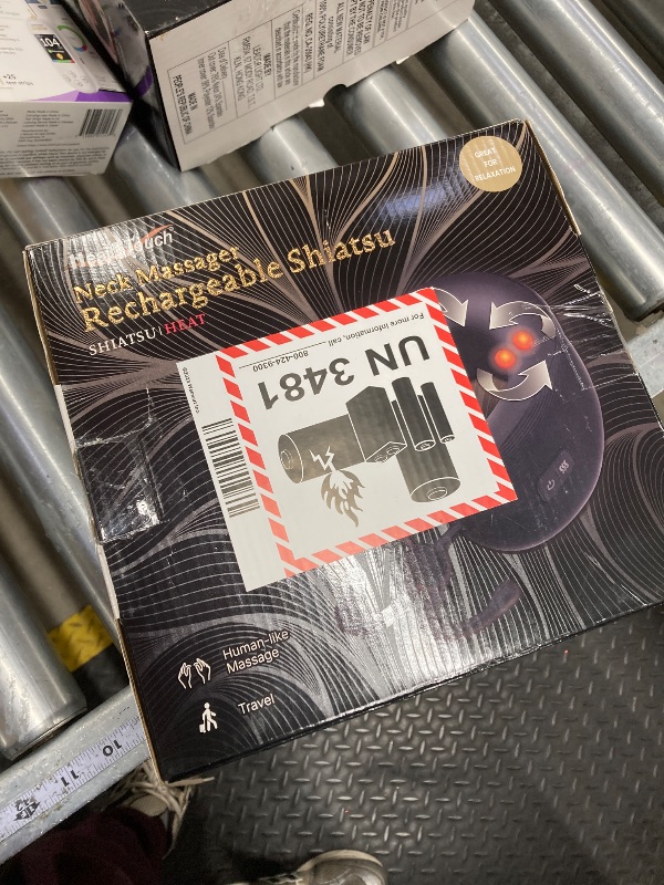 Photo 1 of  Neck Massager Rechargeable Shiatsu