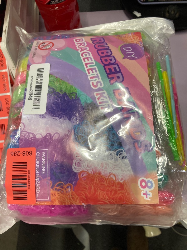 Photo 1 of 15000+ Loom Rubber Band Refill Kit in 31 Colors, Bracelet Making Kit for Kids Weaving DIY Crafting Gift, with 13500 Loom Bands,500 Clips,15 Charms, 6 Crochet Hooks,2 Y Looms