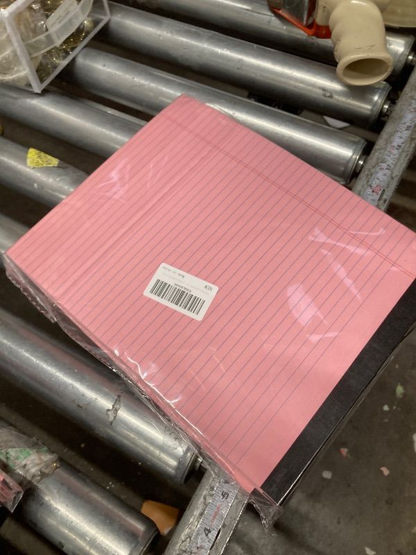 Photo 1 of AILZFEI 300 Sheets Purple Legal Pads 8.5 x 11 College Ruled Paper 6-Pack Note Pad Narrow Ruled 50 Sheets per Notepad Perforated Writing Pad Durable Sturdy Back 8x11 Pads of Paper