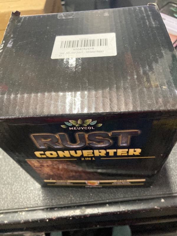 Photo 1 of , 35 Floz Black Rust Inhibitor Paint for Metal, Ultra Automotive Rust Reformer & Seal, Long-Lasting Rust Preventative Coating, Heat Resistance