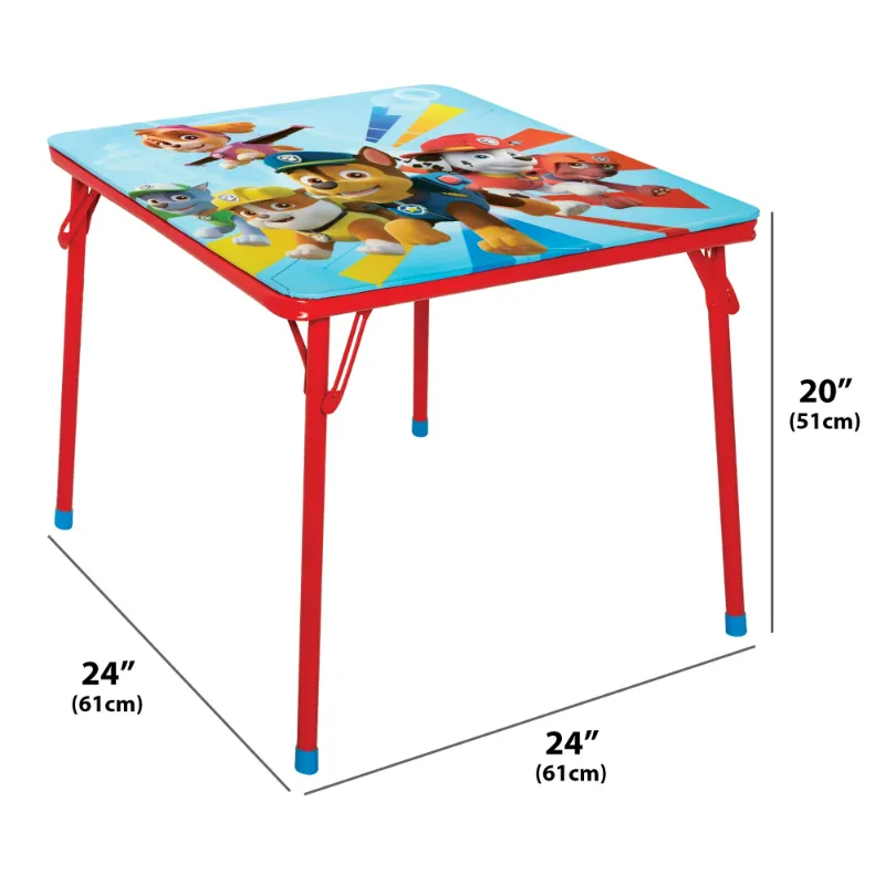 Photo 1 of 
Paw Patrol Kids Activity Table and Chair Set, Multi-Color, 3-Piece