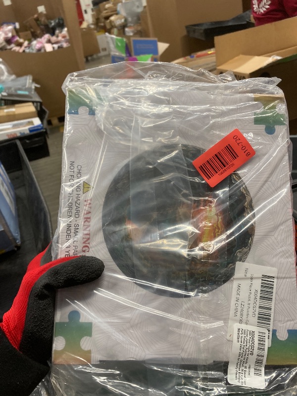 Photo 1 of 1000 Piece Puzzle for Adults, 3D Visual Cave Forest Jigsaw Puzzles for Adult, 26.6 x 26.6in 1000 Pieces Flat Puzzle, Christmas Birthday Party Home Decor Gifts for Family Friends