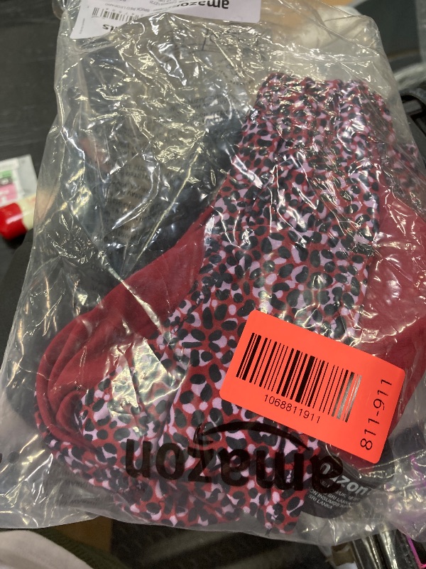 Photo 1 of Amazon Essentials Women's Side Tab Bikini Swimsuit Bottom, Brick Red Leopard, Large