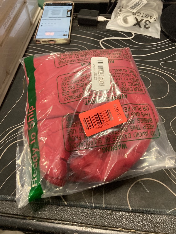 Photo 1 of ***LOOKS MEDIUM**ASENKU Dog Winter Coat - Waterproof Windproof Dog Jacket, Warm Snowproof Doggie Puffer Vest for Cold Weather, Lightweight Snow Coats for Small Medium Large Dogs(LARGE , Red)