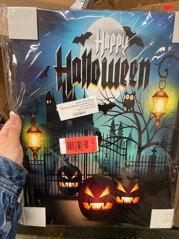 Photo 1 of 12x16 halloween canvas