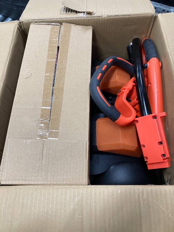 Photo 1 of **PARTS ONLY/WITH BATTERIES/DOES NOT WORK****VOLTASK 48V 16-inch Cordless Snow Shovel with Wheels,Electric Snow Blower with LED Lights, 2 Batteries & Dual Quick Charger Included for Driveway