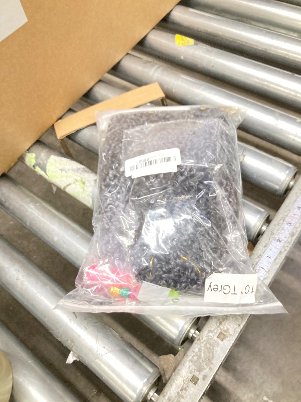 Photo 1 of 10 Inch Pre-Looped Yanky Twist Crochet Hair, 30 Strands/Pc, Mini Passion Twists, Senegalese Braiding Hair (TGrey, 8 Pcs/Pack)