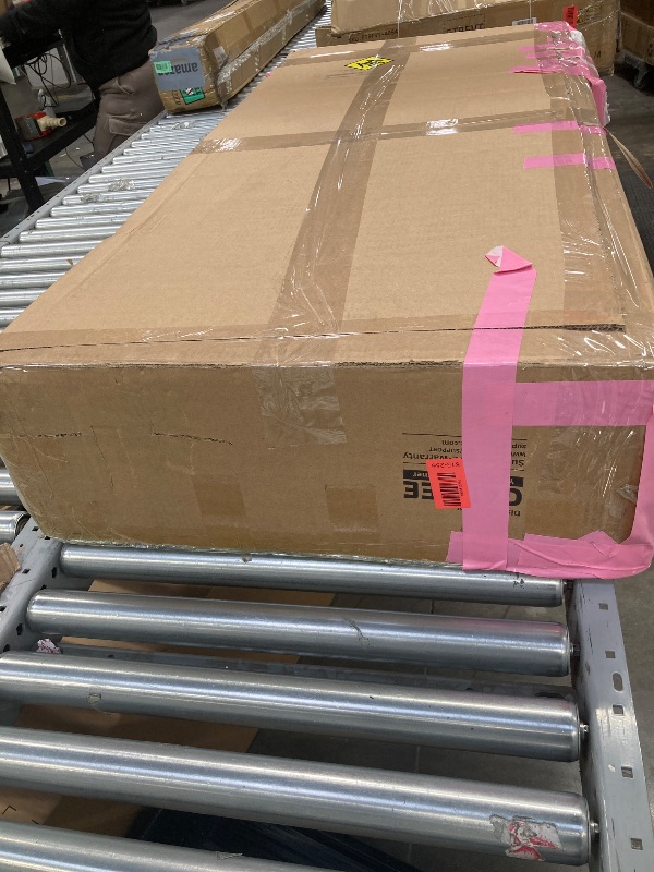 Photo 1 of **BROKEN PANELS/MISSING HARDWARE***GarveeHome Armoire Wardrobe Closet with 2 Drawers,72 in Wooden Wardrobe Cabinet with Hanging Rod, Tall Clothing Armoire Cabinet with Doors and 18 Adjustable Shelves for Bedroom, Clothes,Walunt Brown