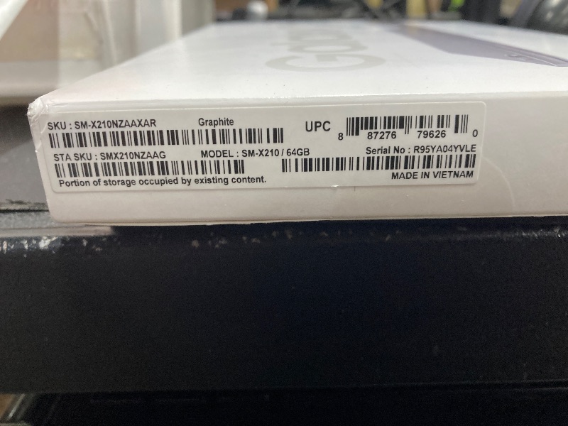 Photo 1 of \LOCKED, PARTS ONLY ------------ Samsung Galaxy Tab A9+ Tablet 11” 64GB Android Tablet, Big Screen, Quad Speakers, Upgraded Chipset, Multi Window Display, Slim, Light, Durable Design, US Version, 2024, Graphite