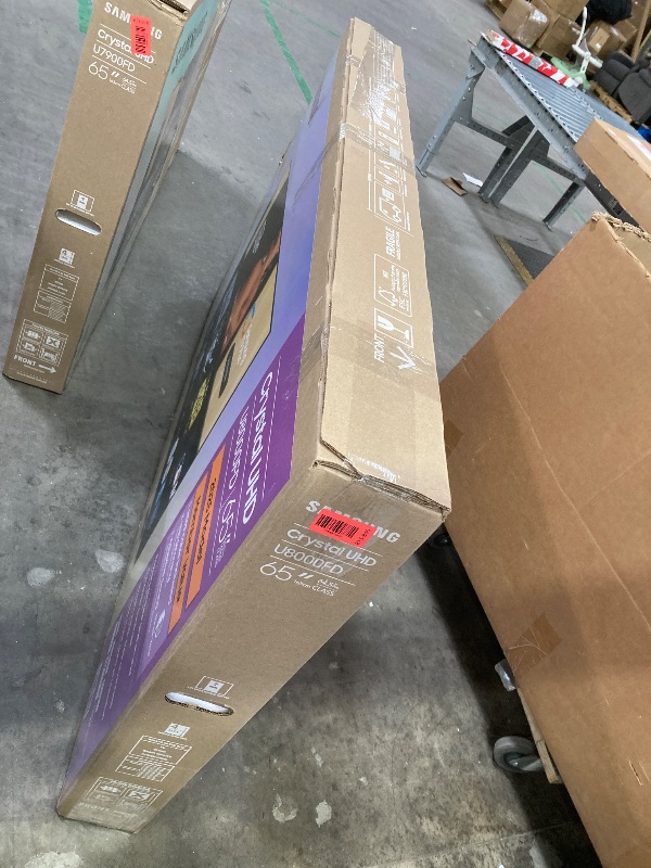 Photo 1 of ***MISSING REMOTE CONTROL***Samsung 65" U8000FD Crystal UHD 4K Smart TV with 4-Year Coverage