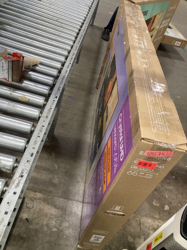 Photo 1 of ***MISSING REMOTE CONTROL***Samsung 65" U8000FD Crystal UHD 4K Smart TV with 4-Year Coverage