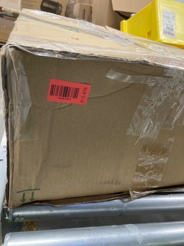 Photo 1 of **MISSING ONE LATCH***Amazon Basics 2-Door Top-Load Hard-Sided Dogs, Cats Pet Travel Carrier, Gray & Blue, 22.8"L x 15.0"W x 13.0"H