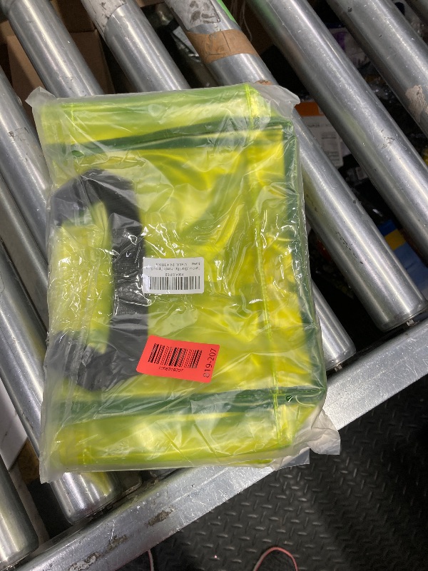 Photo 1 of **pack of 2**TotePrint Clear 1Packs Small Tote Work Bag,Gift Wrap Handbag for Bridal and Birthday Party,Travel Makeup Pouch with Handle (2pcs-yellow)