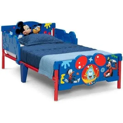 Photo 1 of -delta children mickey mouse 3d toddler bed blue