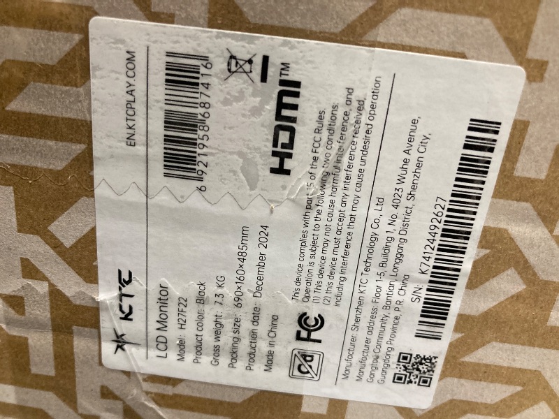 Photo 1 of 080p 180Hz Gaming Monitor