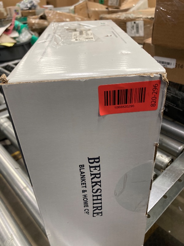 View 1 of **MISSING POWER CORD***Berkshire Blanket Heated Throw Blanket, Grace Fur to Loftmink Reversible Electric Throw with 4 Heat Levels, Fast Heating Printed Throw for Couch and Bed, Auto Shut-Off Feature (50"x60")