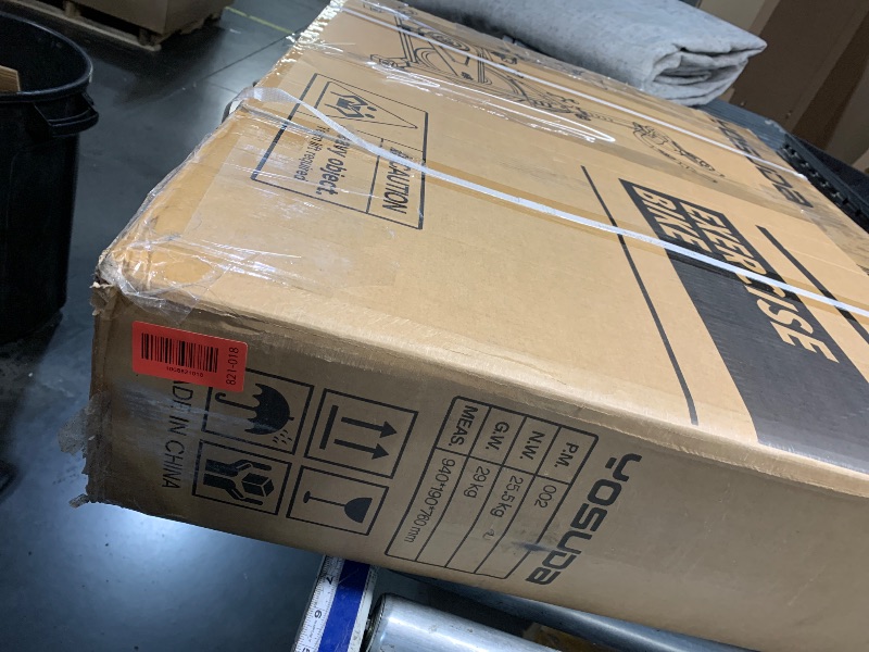 Photo 1 of ***FACTORY SEALED*** vYOSUDA Exercise Bike, Brake Pad Stationary Bike for Home with Exclusive App, Magnetic Indoor Cycling Bike with 300 lb Weight Capacity, Low Noise, Tablet Holder and Fitness Courses for Weight Loss