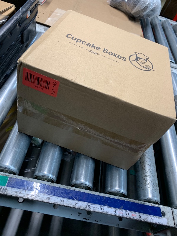 Photo 1 of (6 Count x 40 Sets) Stackable Cupcake Containers with 240 Pack Liners, Plastic Cupcakes Boxes Holders for 6 cakes, High Tall Dome Lid Cupcakes Carrier, Clear Cupcake Trays/Containers/Holders