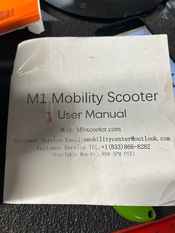 Photo 1 of ***PARTS ONLY*** M1 MOBILILTY SCOOTER 