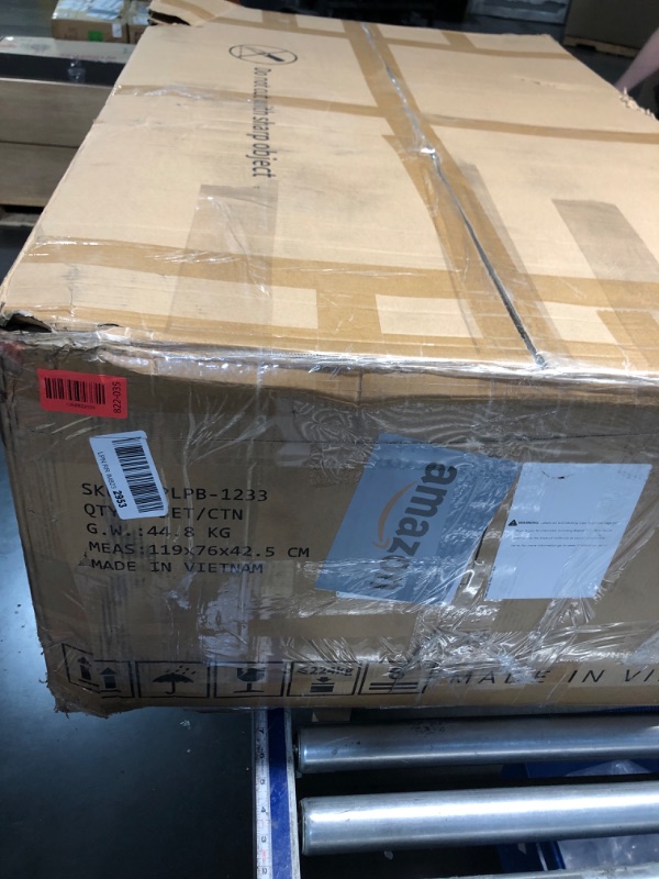 Photo 1 of ***PARTIAL SET - PRICE ADJUSTED***DWVO Patio Furniture Set, 4 Pieces Outdoor Patio Conversation Set, All-Weather PE Rattan Sectional L-Shaped Sofa with Soft Cushion and Side Table for Backyard, Porch, Boho Detachable Lounger (Beige)