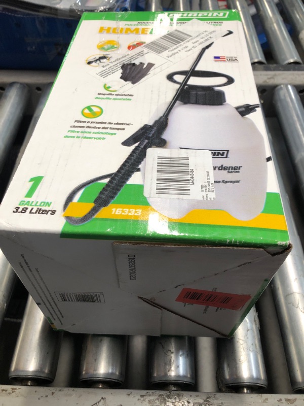 Photo 1 of ***MISSING PARTS***
HomeGardener 1-Gallon  Multi-Purpose Pump Lawn & Garden Sprayer