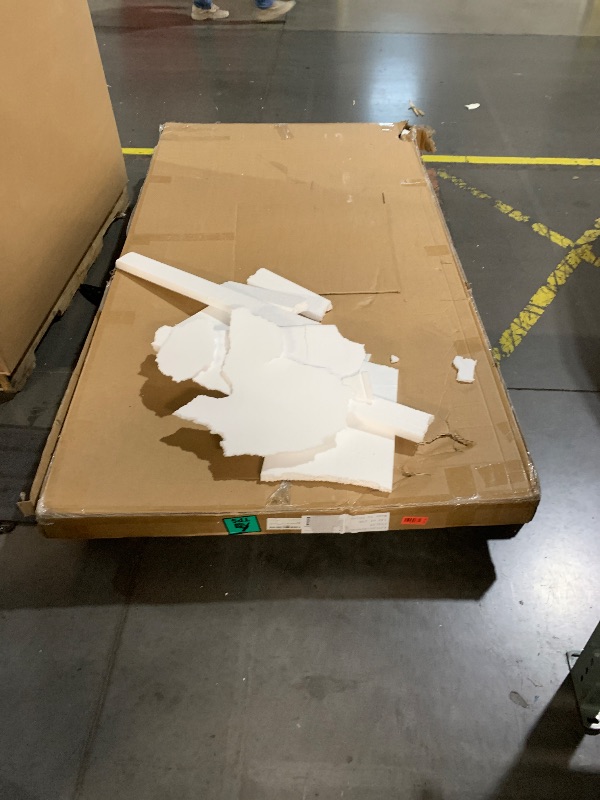 Photo 1 of ***PARTIAL SET - PRICE ADJUSTED***
BARNSMITH 72x80 in 5-Panel Bypass Sliding Closet Door, Steel Frame White Primed Bypass Door with Top & Bottom Track Hardware Kits, Paintable and Lightweight