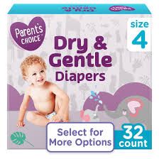 Photo 1 of (2 pack) Parent's Choice Dry & Gentle Diapers Size 5, 210 Count