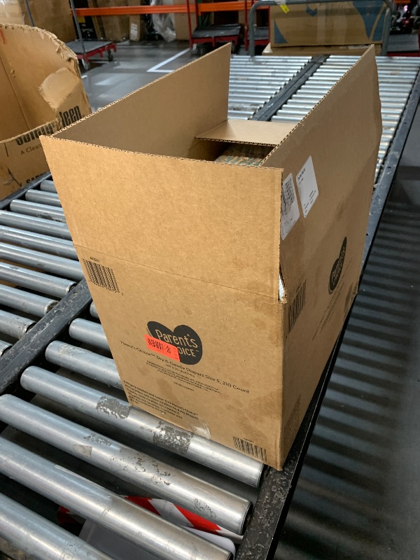 Photo 1 of (2 pack) Parent's Choice Dry & Gentle Diapers Size 5, 210 Count