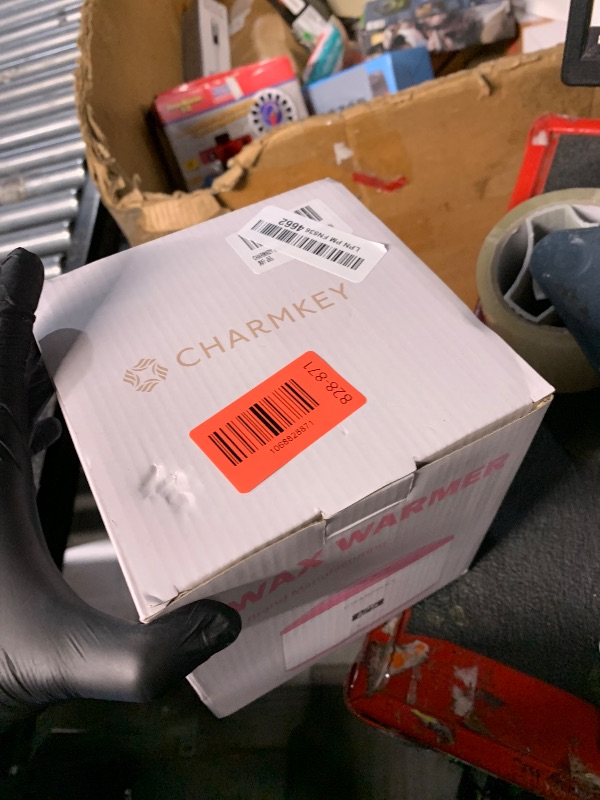 Photo 1 of ***Missing Power Cord*** CHARMKEY Hair Removal Waxing Kit for Women, Digital Display Wax Warmer for Face, Eyebrow, Bikini, Body, Wax Machine with 200g Hard Wax Beads, Waxing Heater with 16.9oz Silicone Bowl at Home