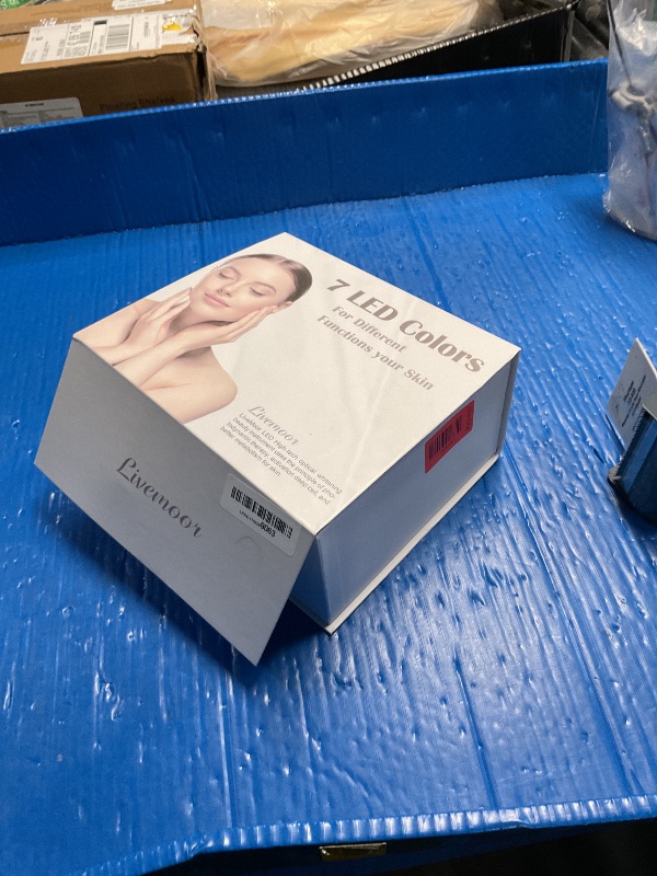 Photo 1 of ****************MISSING POWER CORD AND HEAD STRAP******************
SDKWDH Red Light Therapy for Face, Led Face Mask Light Therapy, Anti-Aging Infrared Therapy for Wrinkles, Fine Lines, 7-1 Colors LED Facial Skin Care Mask