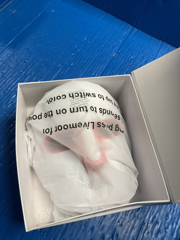 Photo 1 of ****************MISSING POWER CORD AND HEAD STRAP******************
SDKWDH Red Light Therapy for Face, Led Face Mask Light Therapy, Anti-Aging Infrared Therapy for Wrinkles, Fine Lines, 7-1 Colors LED Facial Skin Care Mask