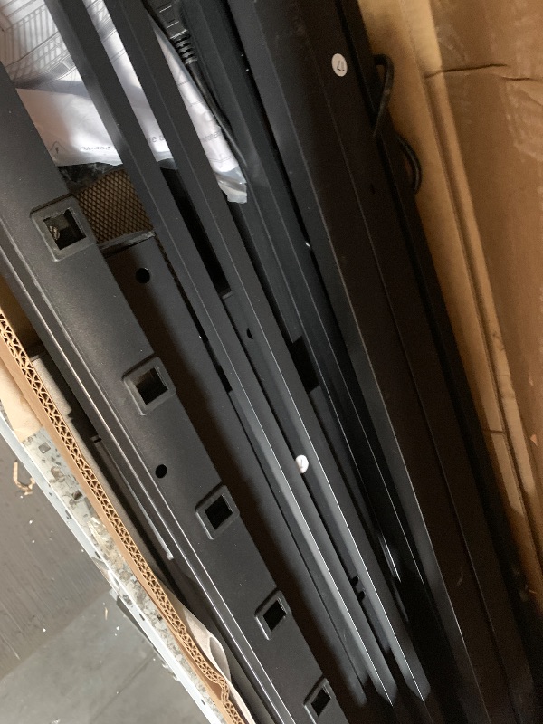 Photo 1 of ***Partial set***
Bellemave Metal Queen Size Loft Bed with Stairs and Wardrobe,Heavy Duty Loft Bed Frame with LED Lights and Charging Station for for Kids, Teens, Adults,Black Woodgrain