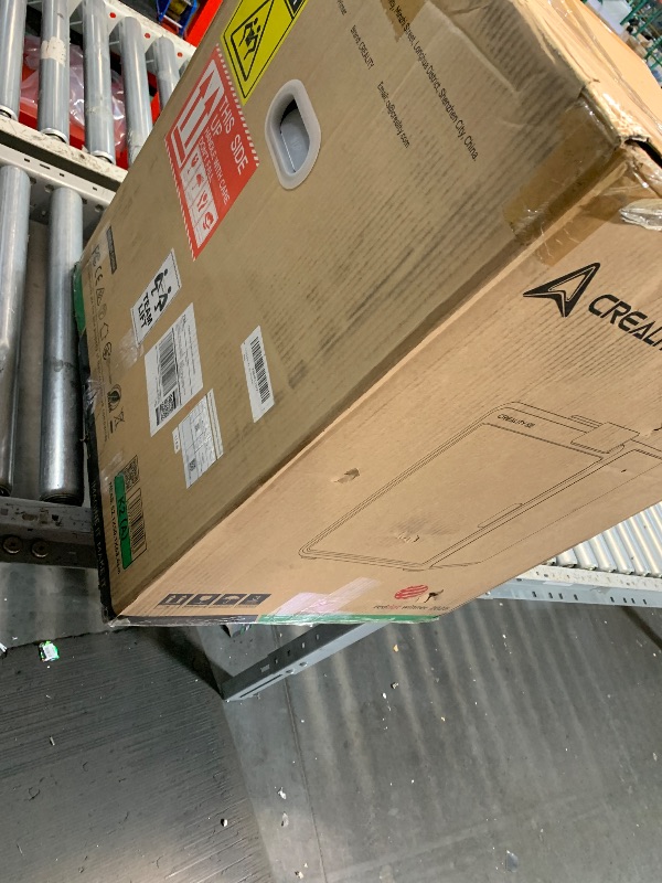 Photo 1 of ****JAMMED SEE PHOTO***
Creality K2 Combo 3D Printer, Multicolor Printing with CFS, Max 600mm/s Printing Speed,Smart Auto Leveling & Al Camera, Next-Gen Direct Drive Extruder, Build Volume (Creality K2)