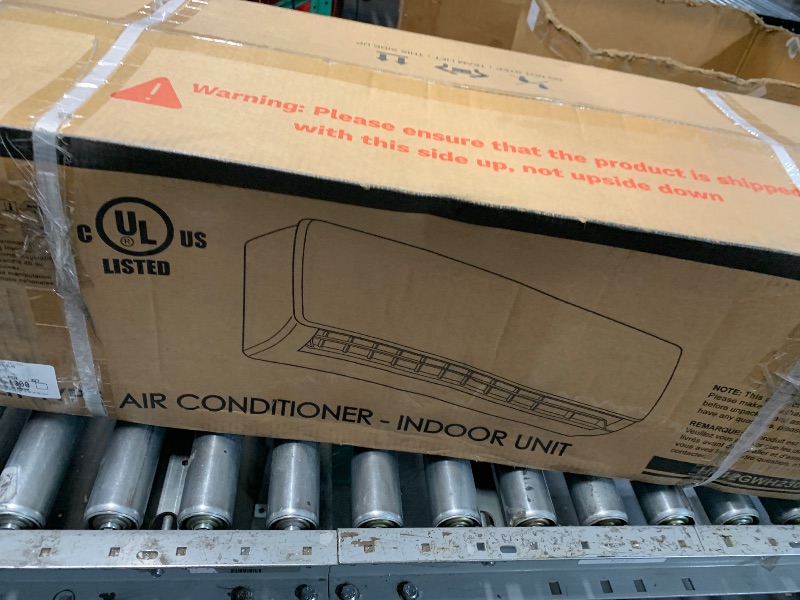 Photo 1 of ****Partial Set Box 2 Only****
Uthfy 12000BTU 230V Mini Split AC/Heating System, Energy Efficent Ductless Inverter Air Conditioner,Pre-charged Condenser, with Heat Pump,1 Ton,Cool Up to 750sq.ft,19 SEER 2,Installtion Kits Included