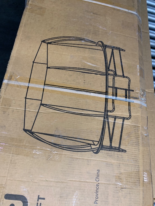 Photo 1 of ****Partial Set Box 1/2****
Yohood Trampoline Outdoor 12FT 14FT, Recreational Trampolines with Enclosure Net and Ladder, ASTM Approved for Kids and Adults, with Additional 8 Stabilizer Bars and Anti-Rust Coated Galvanized Frame