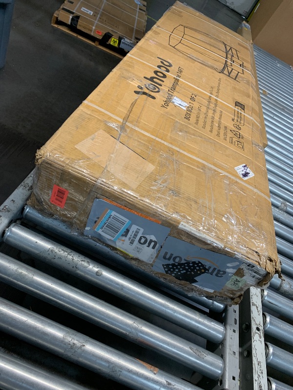 Photo 1 of ****Partial Set Box 1/2****
Yohood Trampoline Outdoor 12FT 14FT, Recreational Trampolines with Enclosure Net and Ladder, ASTM Approved for Kids and Adults, with Additional 8 Stabilizer Bars and Anti-Rust Coated Galvanized Frame