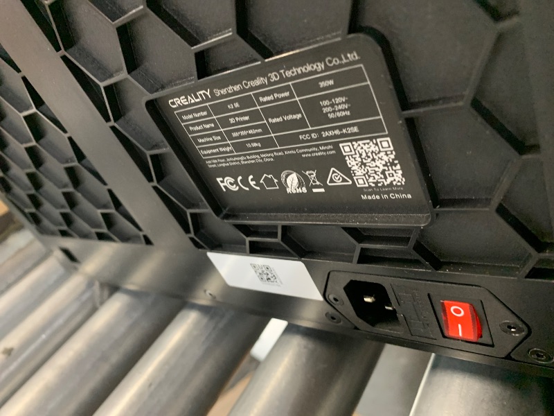 Photo 1 of ****Missing half****
Creality K2 SE Combo 3D Printer, Support Multicolor Printing with CFS, 500mm/s High-Speed Printing, Auto Leveling, Vibration Control, Compact Desktop Upgrate 3D Printer, Print Size 220x215x245mm