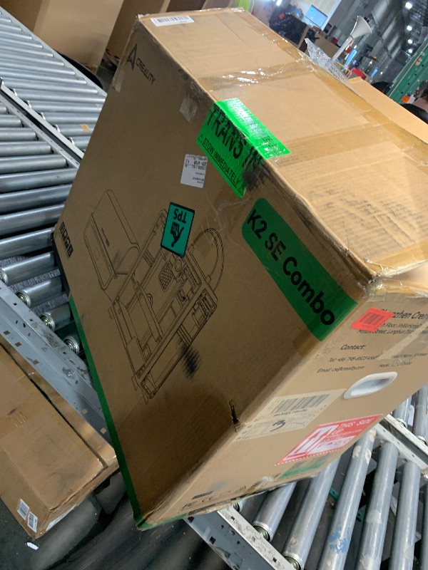 Photo 1 of ****Missing half****
Creality K2 SE Combo 3D Printer, Support Multicolor Printing with CFS, 500mm/s High-Speed Printing, Auto Leveling, Vibration Control, Compact Desktop Upgrate 3D Printer, Print Size 220x215x245mm