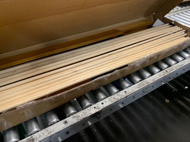 Photo 1 of **[ARTS ONLY ** Zinus Ellie 14 Inch Queen Bamboo Platform Bed Frame, Wood Slat Support, No Box Spring Needed, Easy Assembly, Brown